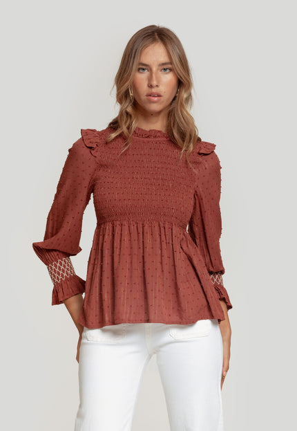 BLUSA MASSIMA GRAZIA PEPLUM