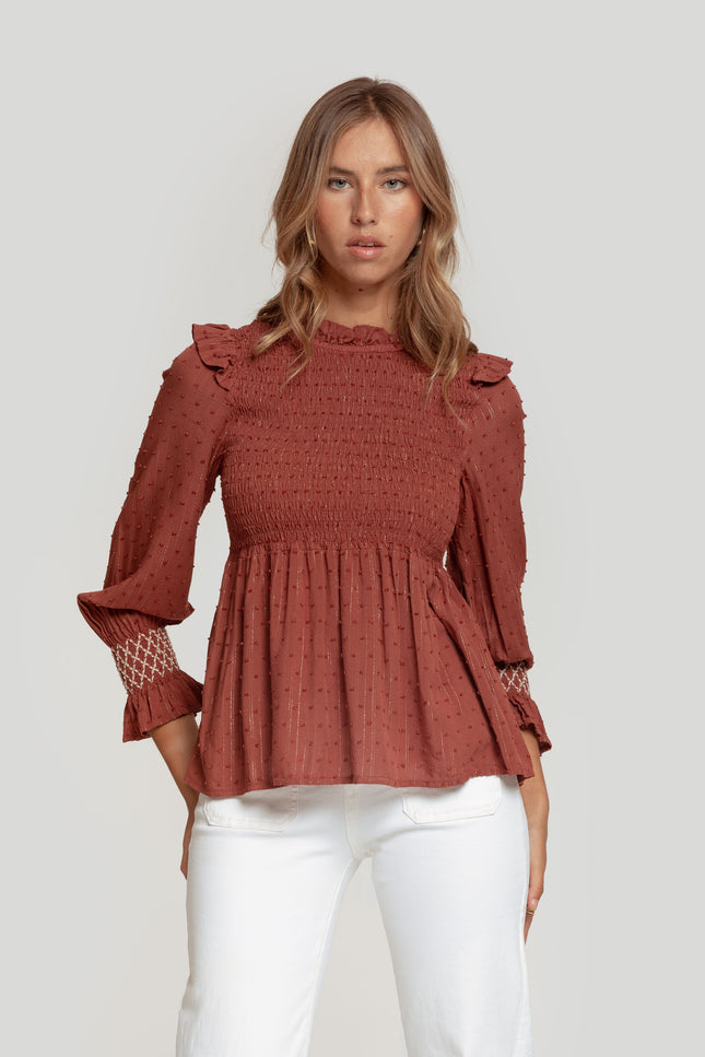 BLUSA MASSIMA GRAZIA PEPLUM