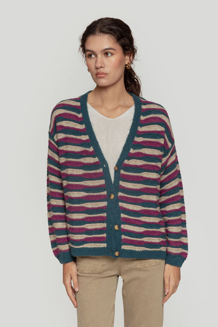 CARDIGAN MASSIMA GRAZIA PRINTED