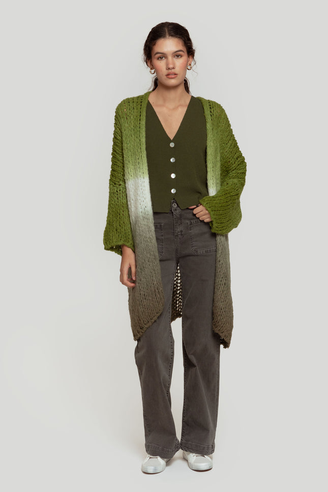 CARDIGAN MASSIMA GRAZIA TRENZADO