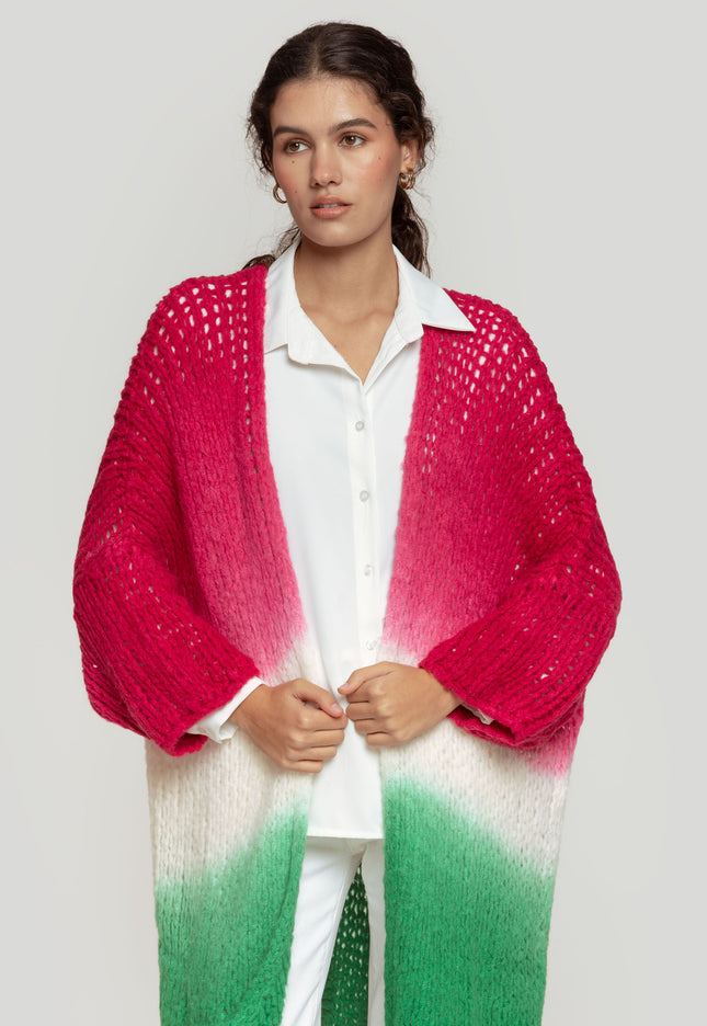 CARDIGAN MASSIMA GRAZIA TRENZADO