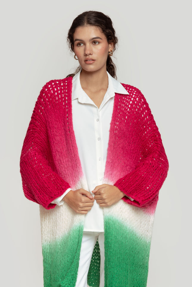 CARDIGAN MASSIMA GRAZIA TRENZADO