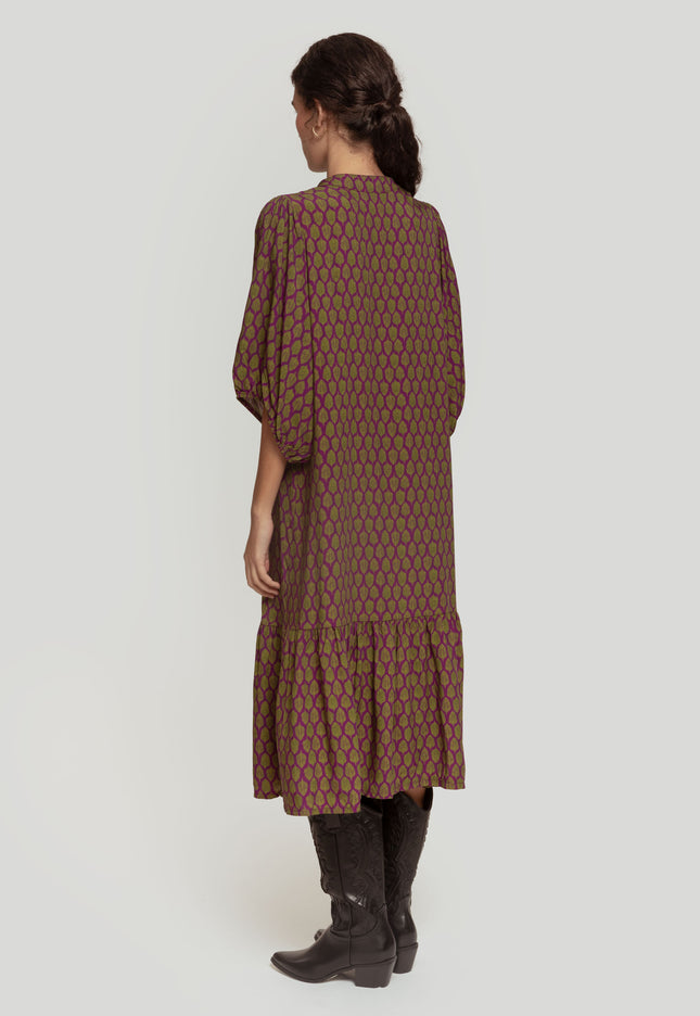 VESTIDO MASSIMA GRAZIA HOJA