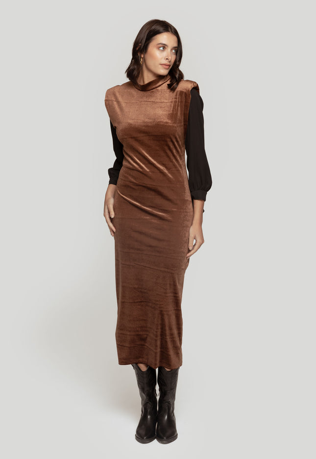 VESTIDO ARMONIAS TERCIOPELO