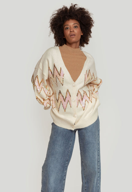 CARDIGAN ARMONIAS À SEquins