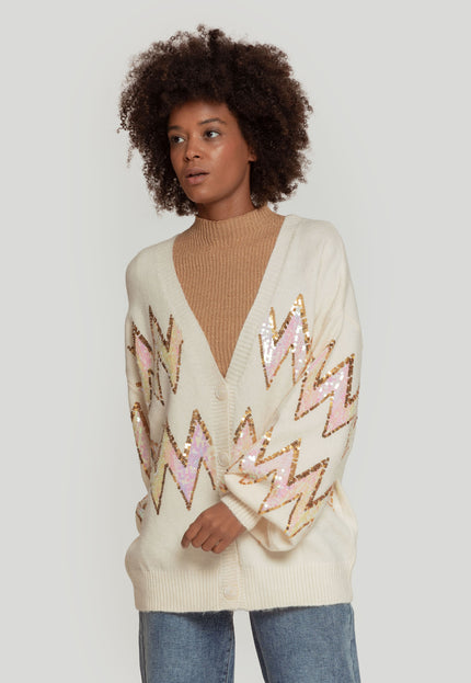 CARDIGAN ARMONIAS À SEquins