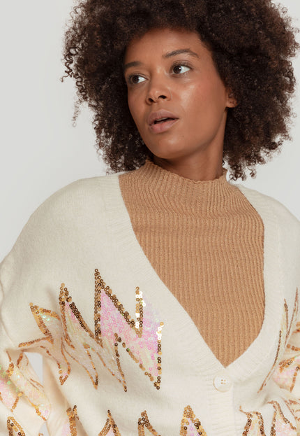 CARDIGAN ARMONIAS À SEquins