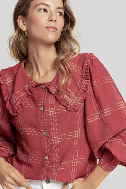 BLOUSE MASSIMA GRAZIA CUADROS