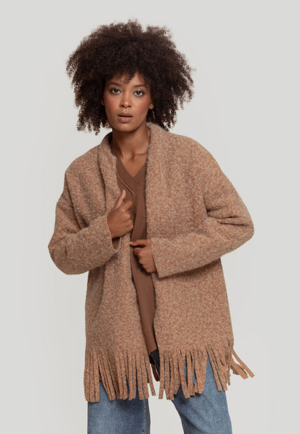 MANTEAU À FRANGES ARMONIAS