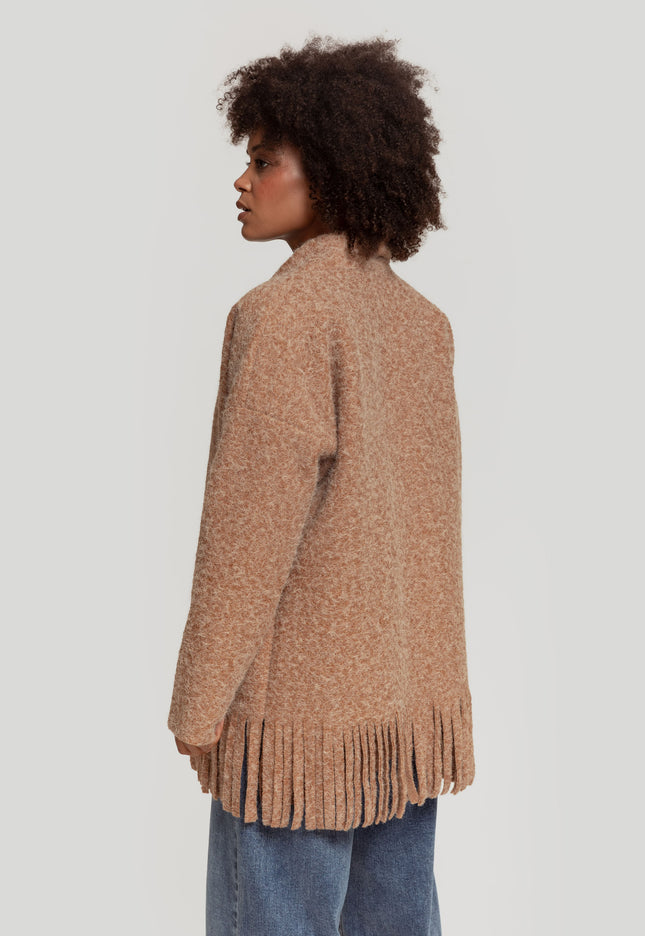 MANTEAU À FRANGES ARMONIAS
