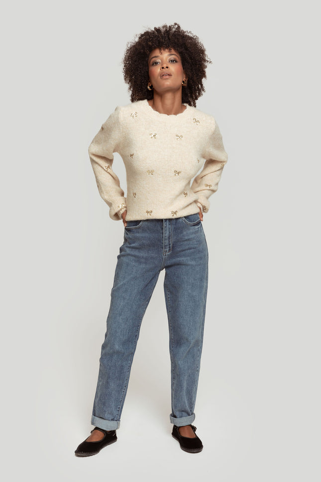 JEANS LAULIA MOM STRETCH