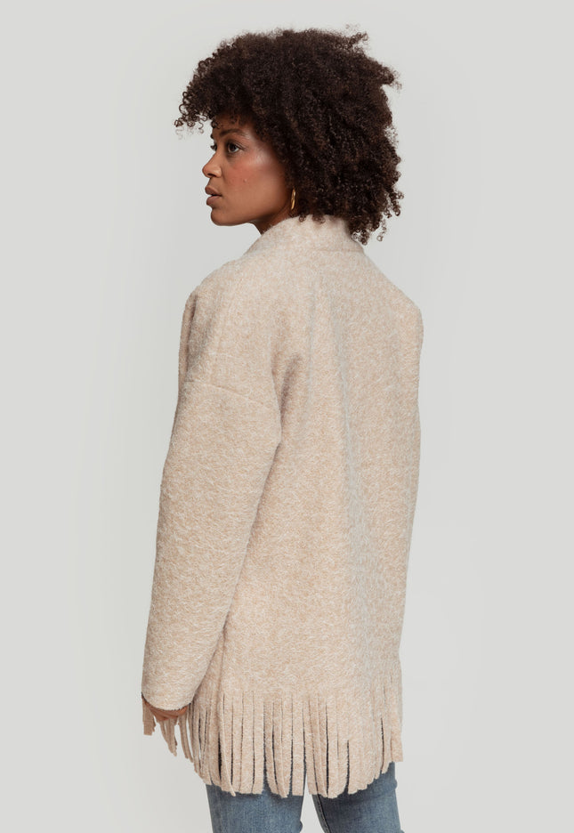 MANTEAU À FRANGES ARMONIAS