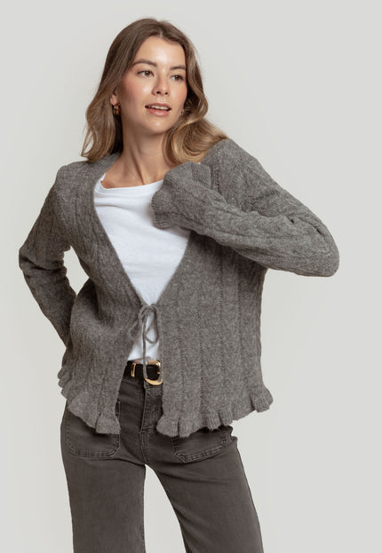 CÁRDIGAN MASSIMA GRAZIA RUFFLE