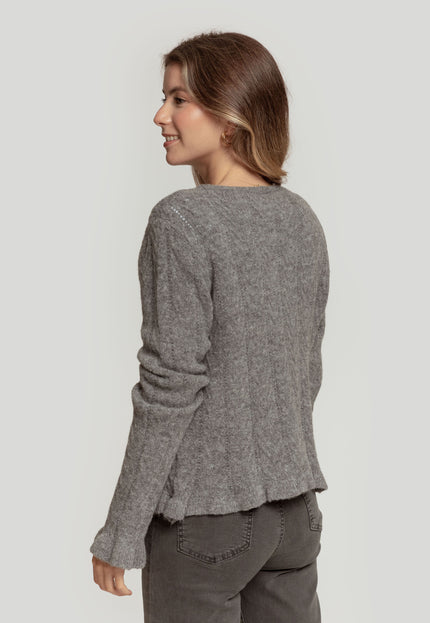 CÁRDIGAN MASSIMA GRAZIA RUFFLE