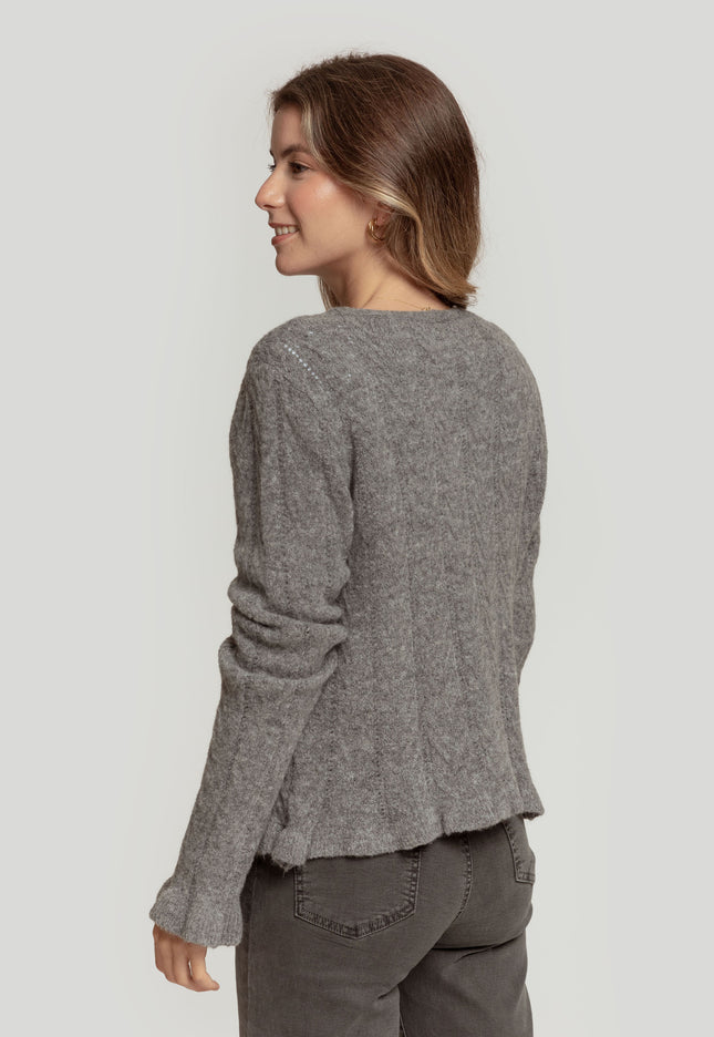 CARDIGAN À VOLANTS MASSIMA GRAZIA